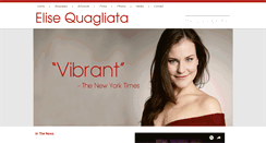 Desktop Screenshot of elisequagliata.com